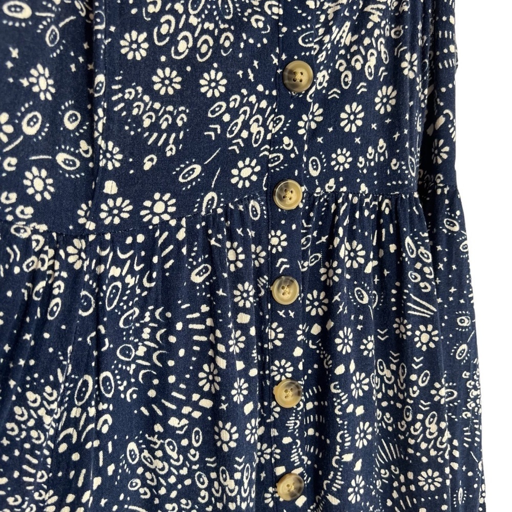 TORRID Summer Chalis Floral Sundress in Blue White Size 0 (Size 10) - Picture 7 of 9